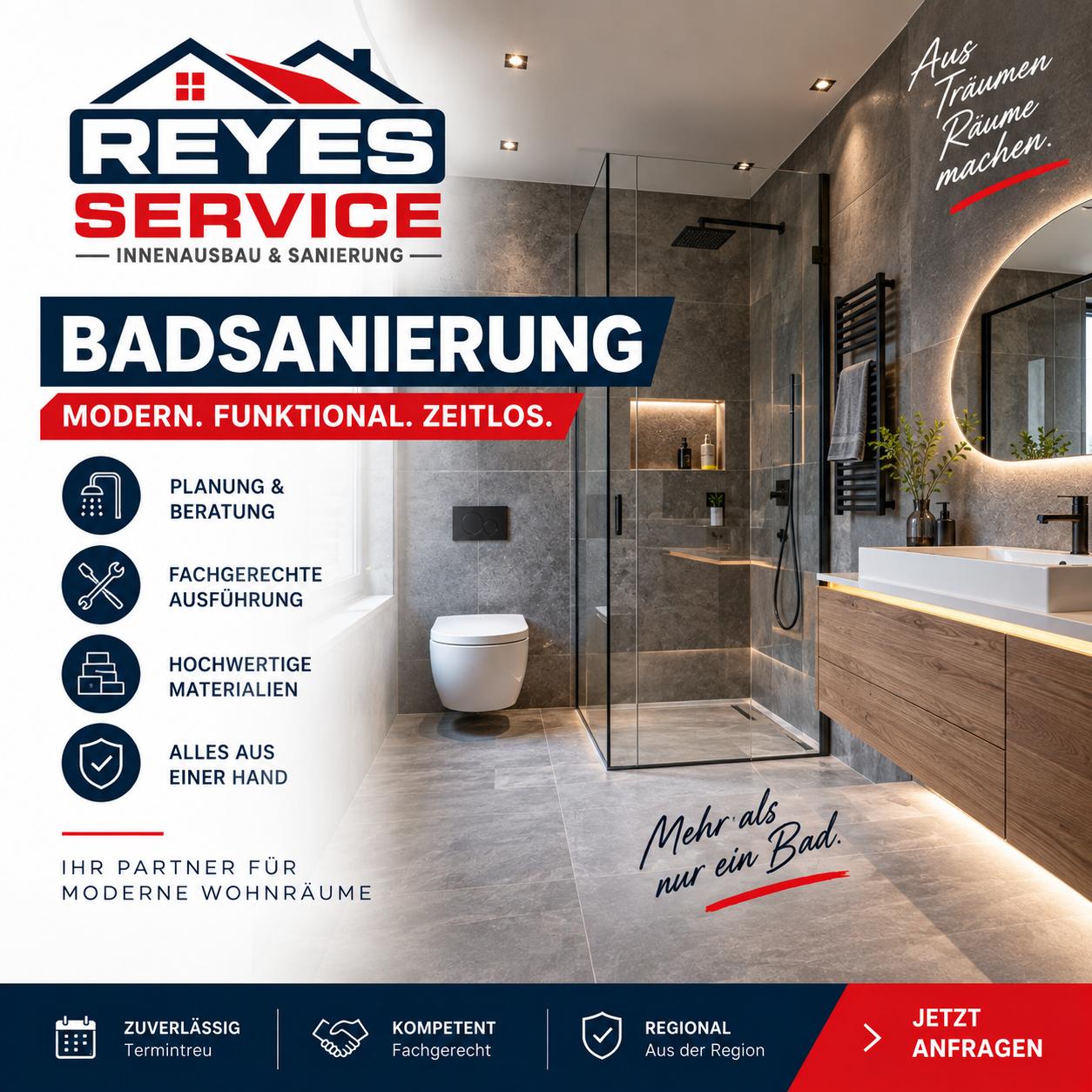 Moderne Badsanierung